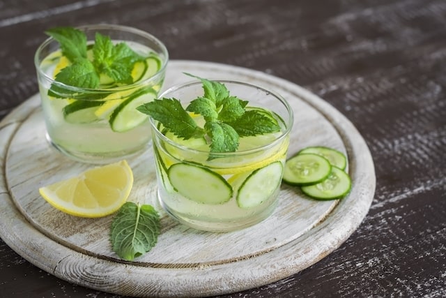 ginger with mint