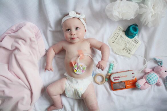 How to Properly Wear a Baby with a G-tube