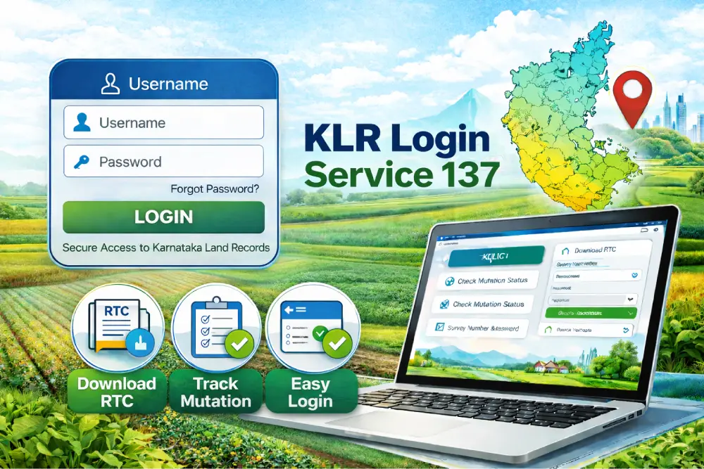 KLR Login Service 137 – Complete Guide to Karnataka Land Records Portal 2026