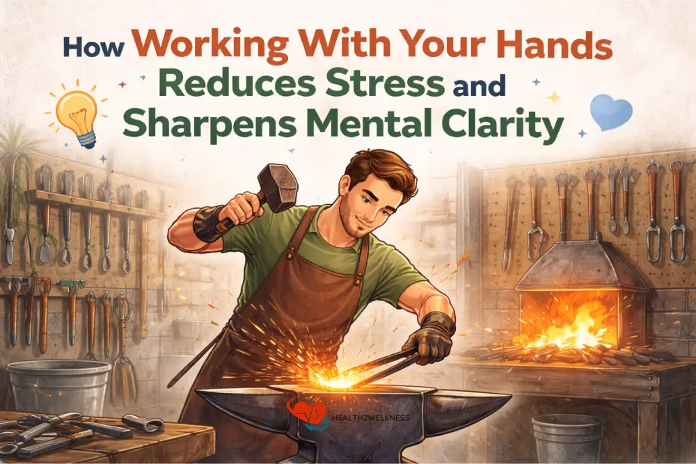 How Working With Your Hands Reduces Stress and Sharpens Mental Clarity