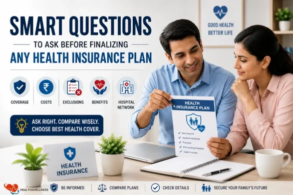 smart questions to ask before finalizing any health insurance plan