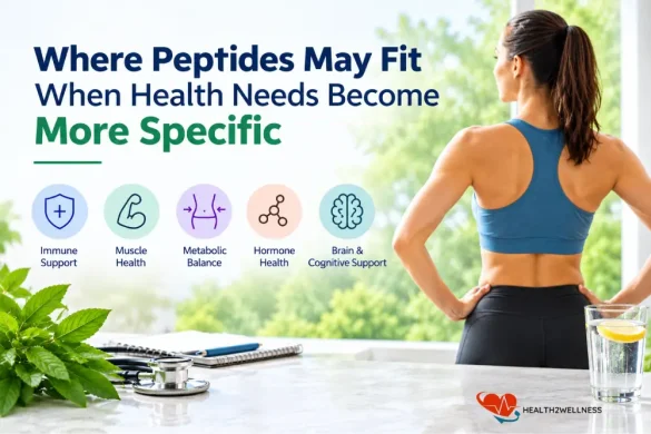where peptides may fit when health needs become more specific