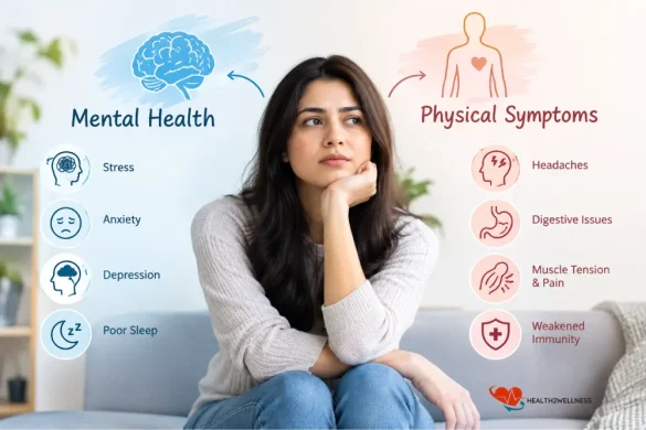 connection between mental health and physical symptoms