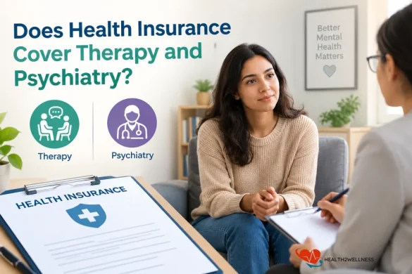 does health insurance cover therapy and psychiatry