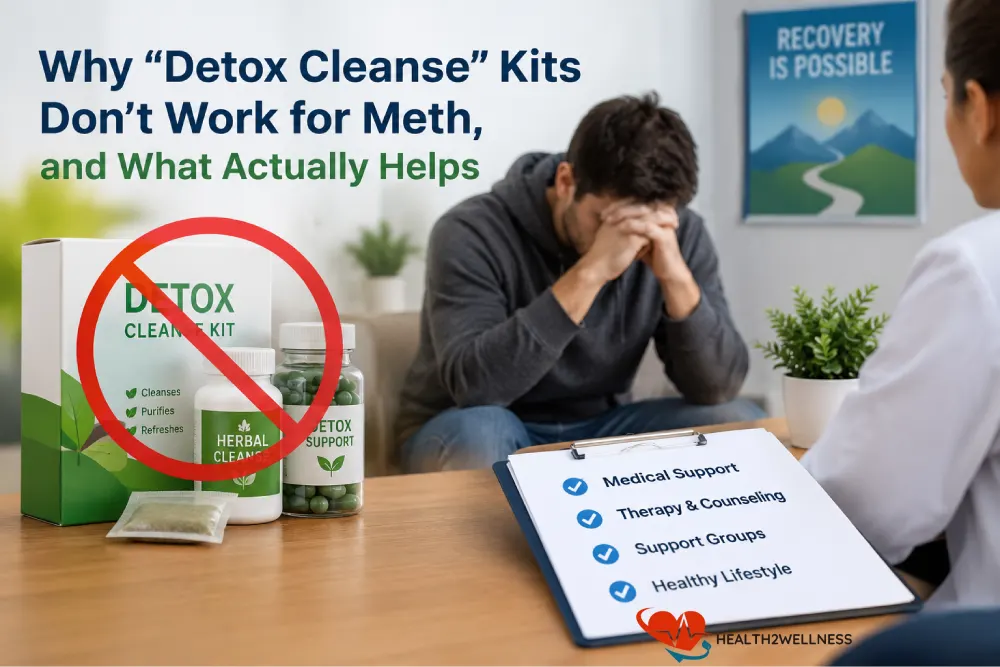 Why “Detox Cleanse” Kits Don’t Work for Meth, and What Actually Helps